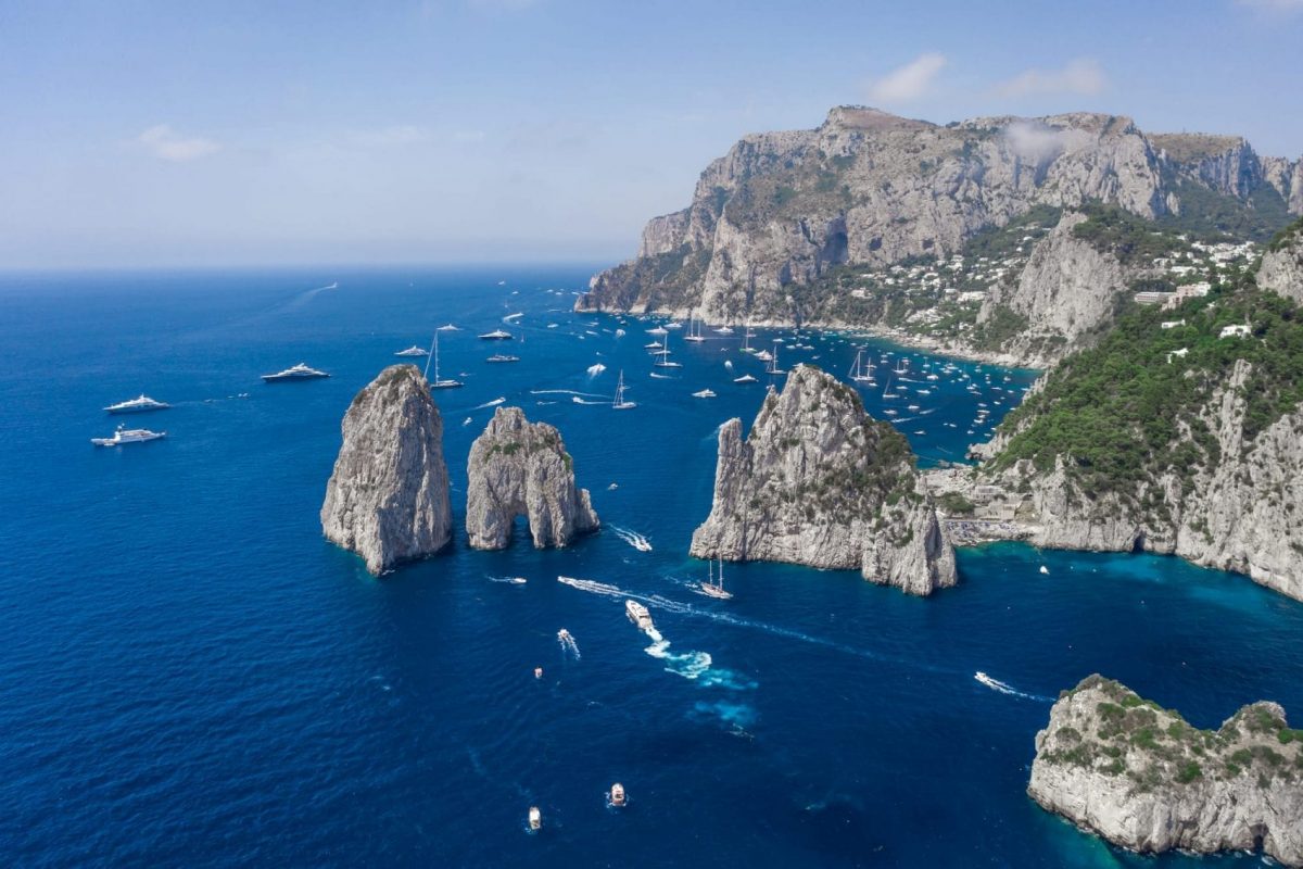 Faraglioni rocks off Capri
